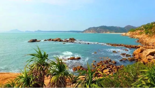【双月湾咸台港海岸线】小众海岸线咸台湾戏水、捉螃蟹、观海龟、抓海胆