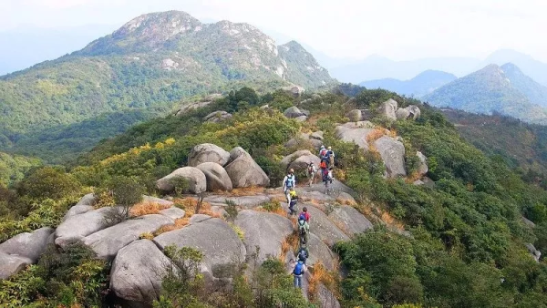 【广州最美登山线】行走天地线,问鼎老虎头之巅