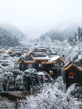【冰雪云冰山1天团】 打卡云海秘境南方雪乡雾凇雪凇雪景云海四大奇观