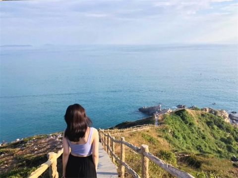 【美拍天文台】漫步天文台海天栈道,踏浪无垠西冲沙滩,打卡大鹏半岛醉美海岸线
