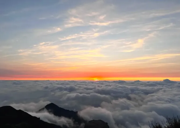 【夜登海丰莲花山】海丰莲花山，粤东沿海第一峰赏日出云海