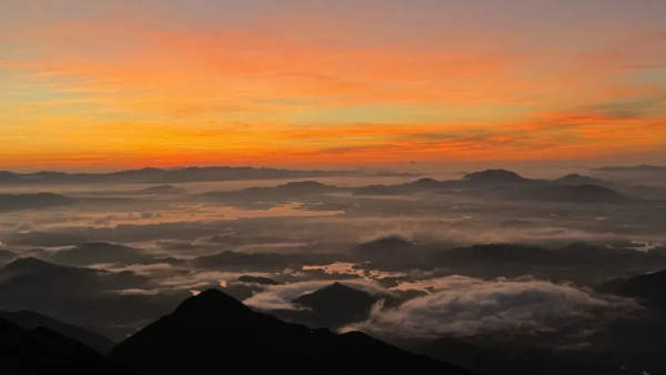 【莲花山-特种兵夜爬】粤东沿海第一峰,赏清晨的第一抹日出云海!